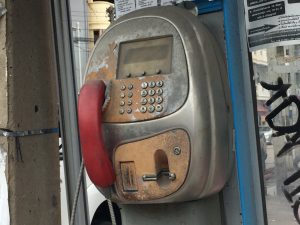 タイの公衆電話、古い