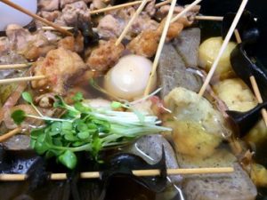 今晩の #横浜自炊生活 、ウマーー😋これぞ和の味、沁みてます〜♪ #若松屋 #おでん 🍢2
