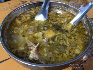 ミャンマー川魚のスープ