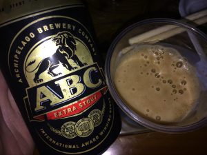 ミャンマー黒ビールABC