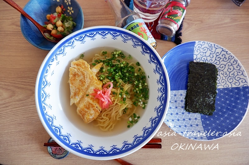 札幌麺＋沖縄そばだし