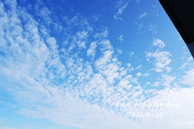沖縄 うろこ雲